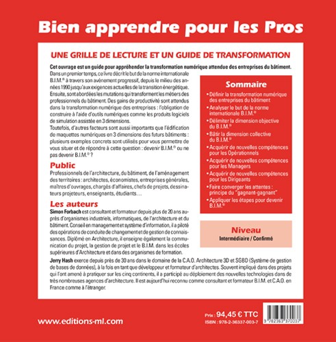 Livre Autodesk Revit en Français - Maitriser les familles avec Revit 2015